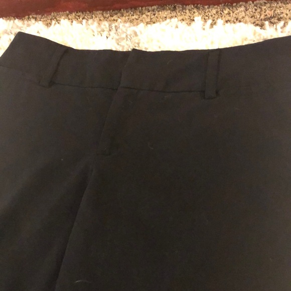 Cropped Trouser Style Black Pants - Picture 5 of 11